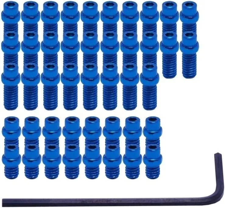 Pin metalico azul